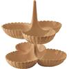 Guzzini - Tiffany, Set di 2 Antipastiere - Terracotta, 27x25xh25,5 cm - 199201242