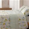 Burrito Blanco | Copriletto Boutí | Letto da 105 cm. (+misure disponibili) | Design 140 | Colore verde (105 x 190/200 cm)