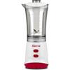 Girmi Frullatore con Bicchiere Capacità 0,6 Litri Potenza 350 watt 2 Livelli di velocità colore Rosso / Bianco - FR02