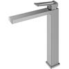 Mariner Lamborghini Hyper rubinetto lavabo con corpo del rubinetto rialzato, HYP0052-CS, Lamborghini Hyper brushed silver [Rubinetteria Bagno > Rubinetteria Lavabo]