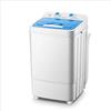 Rsmmpqa Mini lavatrice multifunzione per uso domestico piccolo monotubi lavanderia 5,9 kg compatto lavatrice e asciugatrice Combo molto adatto per famiglie, appartamenti, dormitori, camper