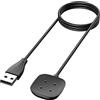 Oumida Caricatore per Fitbit Versa 3 /Versa 4, USB Caricabatterie Magnetico con Cavo di Ricarica USB da 100CM per Fitbit Versa Sense/Sense 2