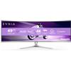 Philips Monitor 49" ( OLED 2K 1440p 144Hz ) EVNIA 8000 Dual QHD OLED Curvo White