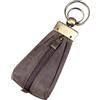 STILORD 'Enno' Pochette Portachiavi Uomo in Pelle Astuccio Chiavi Mini Borsellino Portamonete con Anelli per Chiavi Portafoglio Piccolo in Cuoio Genuino, Colore:marrone scuro