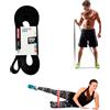 CUCUBA Training Band Banda Fascia Elastica di Resistenza per Fitness Crossfit Allenamento per Uomini e Donne 60 Kg.