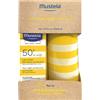 Mustela Latte solare protezione molto alta spf50+ 100ml + borraccia - mustela
