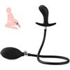 GKLWEJ Plug anale gonfiabile, plug gonfiabile in silicone liquido con pompa
