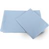 BANZAII TEXTILE INNOVATOR ONLINE Banzaii Set Asciugamano 95 x 55 cm + Telo Ospite 35 x 55 cm in Microfibra Assorbenti, Leggeri, Compatti ad Asciugatura Rapida Ideali per Piscina, Spiaggia, Palestra, Viaggi, Azzurro
