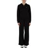 Emporio Armani EA7 Tuta Core Lady in cotone leggero stretch da Donna, 7W000086 (IT, Testo, M, Regular, Regular, Nero)