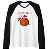 Basketball for kids, vintage basketball Pallacanestro per donne, basket per ragazze, basket bambini Maglia con Maniche Raglan