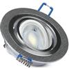 WatioWave Applique circolare in alluminio spazzolato con attacco GU10, perfetto per illuminare gli spazi con stile ed eleganza, donando un tocco moderno all'arredamento di qualsiasi ambiente.