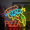 UExnkj-Y Luce al Neon Pizza Insegna al Neon per Pizza cibo da cucina per feste Insegna luminosa decorativa per zona pizza Interruttore dimmerabile alimentazione tramite USB