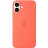 APPLE Custodia MagSafe in Silicone per iPhone 16 Plus - Colore Mandarancio
