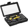 STANLEY 0-63-038 Cacciavite a Cricchetto con Inserti, Set di 40 pz