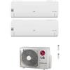 LG Climatizzatore LG Libero Smart Dual Split 12000+12000 BTU, WiFi, A+++/A++, 2x S12ET + MU2R17