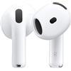 Apple (TG. One Size) Apple AirPods 4 Auricolari wireless, Auricolari Bluetooth, Cancel