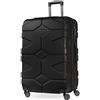 HAUPTSTADTKOFFER - X-Kölln - Valigia da viaggio espandibile rigida e legera, grande 76 cm, Trolley ABS, TSA, 107-120 litri, Nero