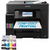EPSON MULTIF. INK A4 COLORE, ECOTANK ET-5855, 25PPM, FRONTE/RETRO, ADF, USB/LAN/WIFI, 4 IN 1