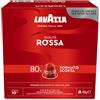 Lavazza Capsule Compatibili Nespresso Qualità Rossa, 80 Capsule