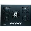 Glem Gas GV755BK piano cottura Nero Da incasso 70 cm 5 Fornello(i)
