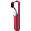 Satisfyer Dual Love - vibratore vaginale e clitorideo smart (rosso)