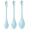 Satisfyer Yoni Power 2 - Set di Geisha Balls - Blu (3 pezzi)