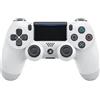 Sony DualShock 4 V2 Bianco Bluetooth/USB Gamepad Analogico/Digitale PlayStation