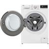 LG D4R7011TSWG Lavasciuga 11/6kg AI DD, Classe D, 1400 giri, TurboWash 360, Vapore, Wi-Fi