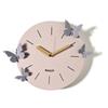ARTI & MESTIERI Orologio Con Farfalle Battito D'Ali Gelso Glicine 30x30cm