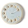 ARTI & MESTIERI Orologio Vintage Call Me Crema Cenere 30x30cm
