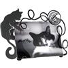 ARTI & MESTIERI Portafoto di Design "Gatto Gomitolo" 20x29cm
