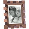 ARTI & MESTIERI Portafoto Vertigo Grande Mocha Mousse Viola Ametista 22x27,6cm
