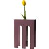 ARTI & MESTIERI Vaso Portafiore Decorativo De Chirico Viola Ametista 25x18cm