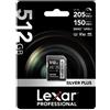 Lexar Professional SDXC 512GB UHS-I V30 205MB/s 4K
