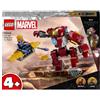 LEGO Marvel 76263 Iron Man Hulkbuster vs. Thanos, Gioco per Bambini 4+