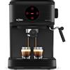 Solac Taste Control Cafetera Espresso 20 Bares Negra