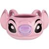 Paladone, Tazza da caffè in ceramica a forma di Angel della Disney, 450 ml, prodotto di Lilo & Stitch con licenza ufficiale, bicchieri 3D per bevande calde, tè, cioccolata calda