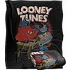 LOGOVISION Looney Tunes Dj Looney Tunes Coperta super morbida al tatto setoso - 152 x 127 cm