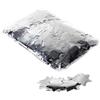 FX CORIANDOLI A CADUTA LENTA PER MACCHINE SPARACORIANDOLI 1 Kg STELLA ARGENTO METAL