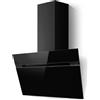 Elica Cappa Cucina Aspirante a Parete Larghezza 90 cm Classe B colore Nero - PRF0199706 Stripe BL/A/90
