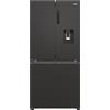 Haier Frigorifero Americano Side by Side Capacità 463 Litri Classe energetica E Raffreddamento No Frost colore Antracite - HCR3818EWPT Cube 83 Serie 3