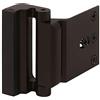 Prime-Line Defender Security U 11126 Serratura di rinforzo per porta - Aggiungi extra, alta sicurezza alla tua casa e previene l'ingresso non autorizzato - 3 stop, costruzione in alluminio (finitura anodizzata bronzo), 7,62 cm