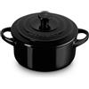 LE CREUSET Mini Cocotte 14 cm Nero