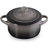 LE CREUSET Mini Cocotte 14 cm Flint