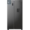 Gorenje NRR 9185 EABXLWD Side by Side Frigorifero Frigorifero, Made in Europe, EEK E, NoFrostPlus, Compressore Inverter Crisp Zone, ConvertActive Zone, FastFreeze, 178,6 cm, Nero