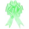 QUARKZMAN 10pz 12cm Grande Fiocco Tirante Grandi Fiocchi Regalo Nastri Verde Chiaro per Cesti Auto Matrimonio Regali Fiocco di Natale