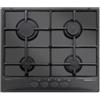Glem Gas GT64NC piano cottura Nero Da incasso 60 cm 4 Fornello(i)