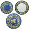 Brandani Servizio Tavola 18 Pezzi Citrus Blu in Porcellana