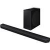 Samsung Soundbar HW-Q800D/ZF Serie Q, 11 Speaker, Wireless Dolby Atmos, Audio a 5.1.2 Canali, Q-Simphony, Alexa integrato e compatibile con Google Assistant, Black 2024