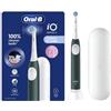 Oral-b Io Series 2 Clean & Care Forest Green Spazzolino Elettrico Colore Bianco E Verde Con Custodia Da Viaggio